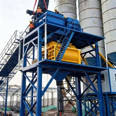 Pabrik Pencampur Mortar Kering Horisontal