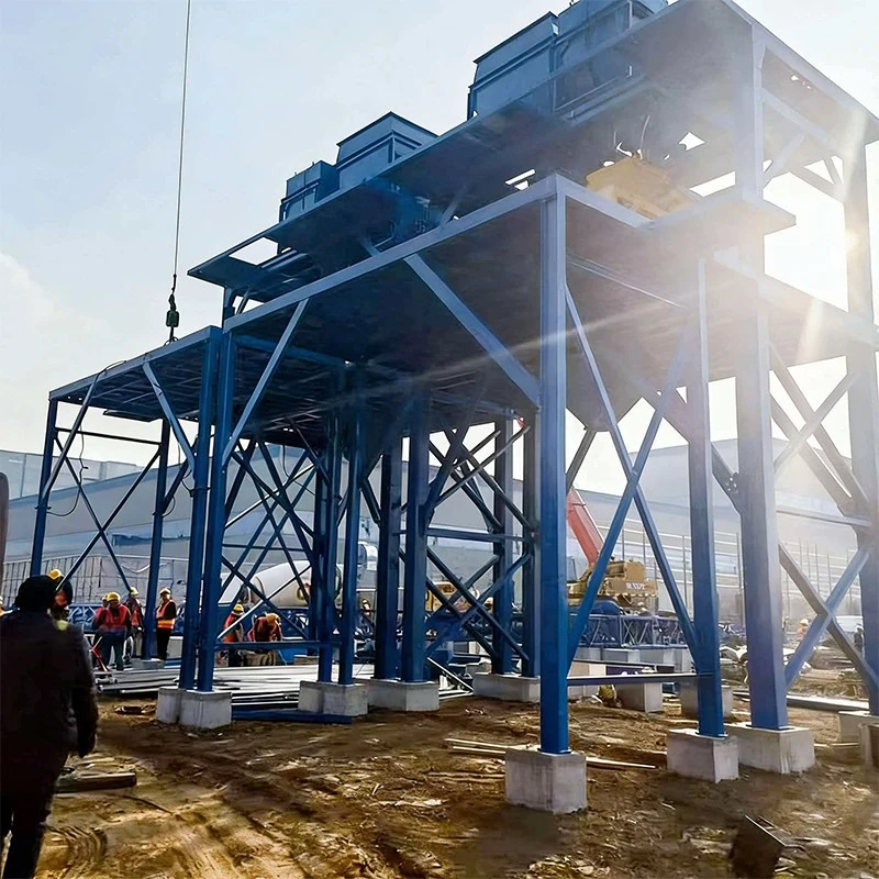 Step-type Dry Mortar Mixing Plant 2
